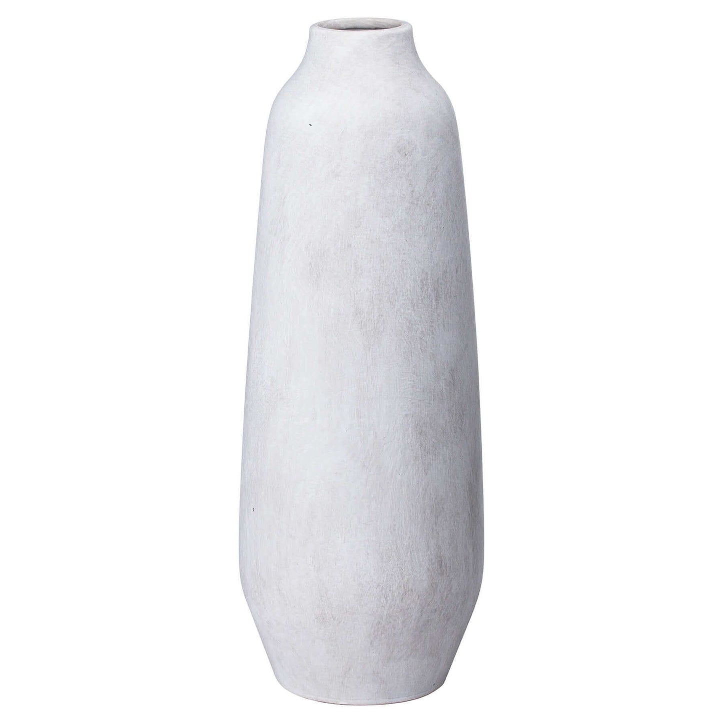 Darcy Tall Ople Vase | Description The Darcy Ople Vase boasts a modern shape and classic color, making it a perfect fit for both minimalist and country chic homes. Its natural stone finish adds texture, while the slim neck allows for a stylish display of