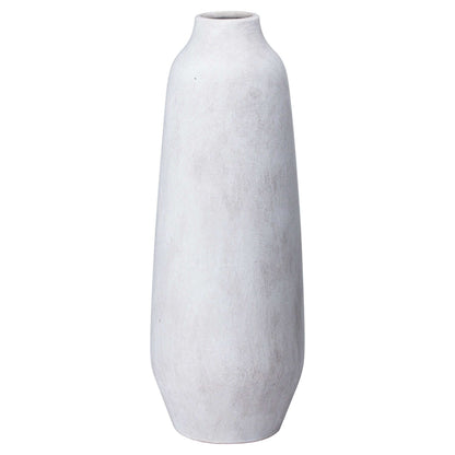 Darcy Ople Vase | Description The Darcy Ople Vase boasts a modern shape and classic color, making it a perfect fit for both minimalist and country chic homes. Its natural stone finish adds texture, while the slim neck allows for a stylish display of just