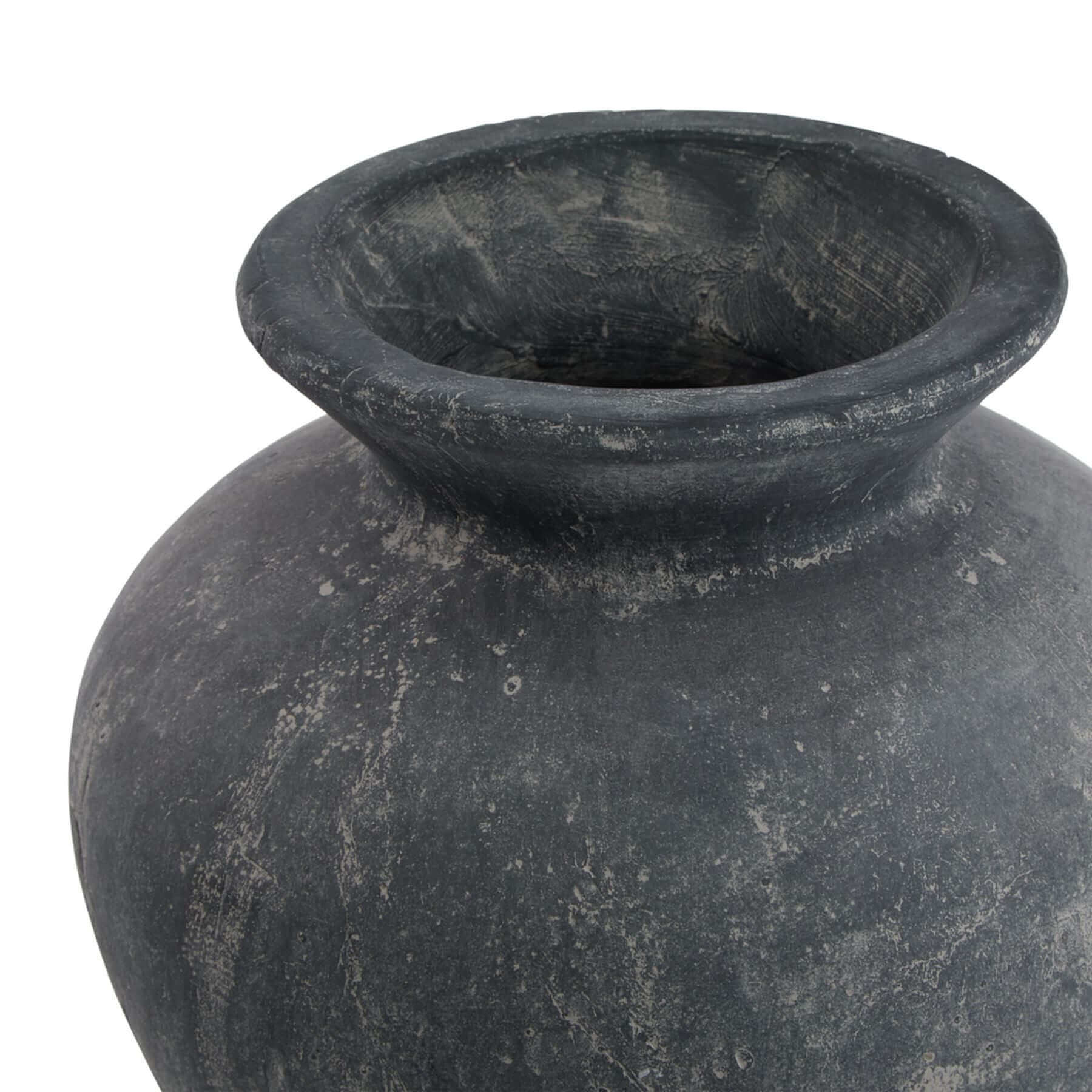 Amalfi Grey Vase | Bring Sophistication to Your Space with the Amalfi Grey Vase Description Transform your dining room into a haven of elegance with the Amalfi Grey Vase. Crafted from the finest ceramic, this exquisite piece is designed to elevate your ho