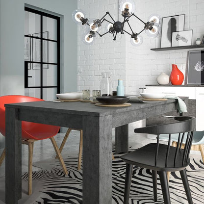 Zingaro Extendable Dining Table Maximize Your Dining Space with the Elegant Zingaro Extendable Dining Table! Description The Zingaro Extendable Dining Table brings both style and functionality to your home. Crafted in sumptuous dark wood, this table effor