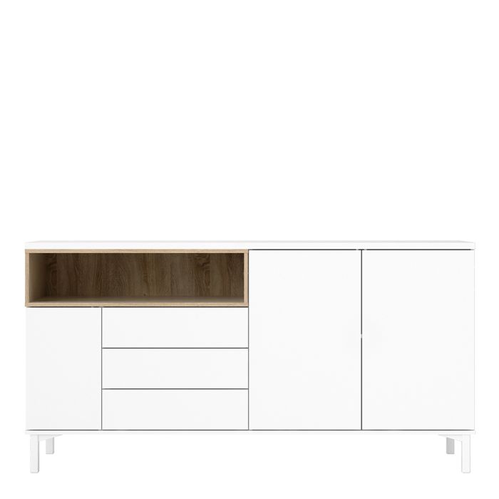 Roomers 3 Drawer 3 Door Sideboard