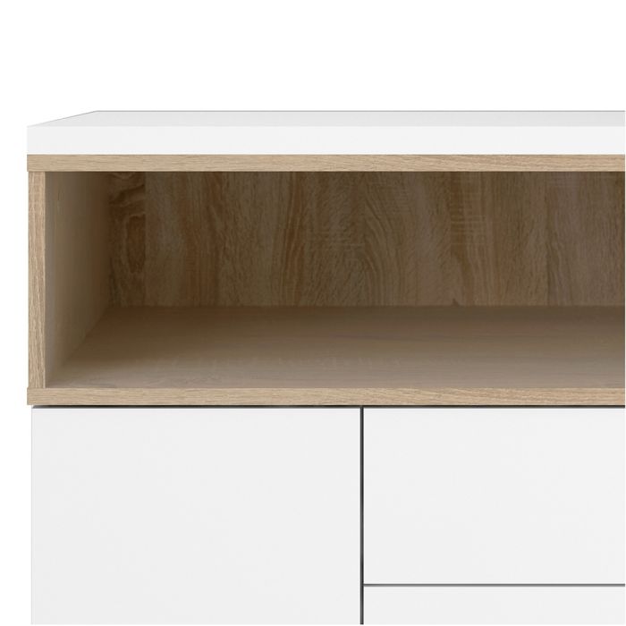 Roomers 3 Drawer 3 Door Sideboard