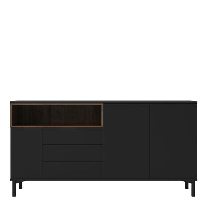 Roomers 3 Drawer 3 Door Sideboard