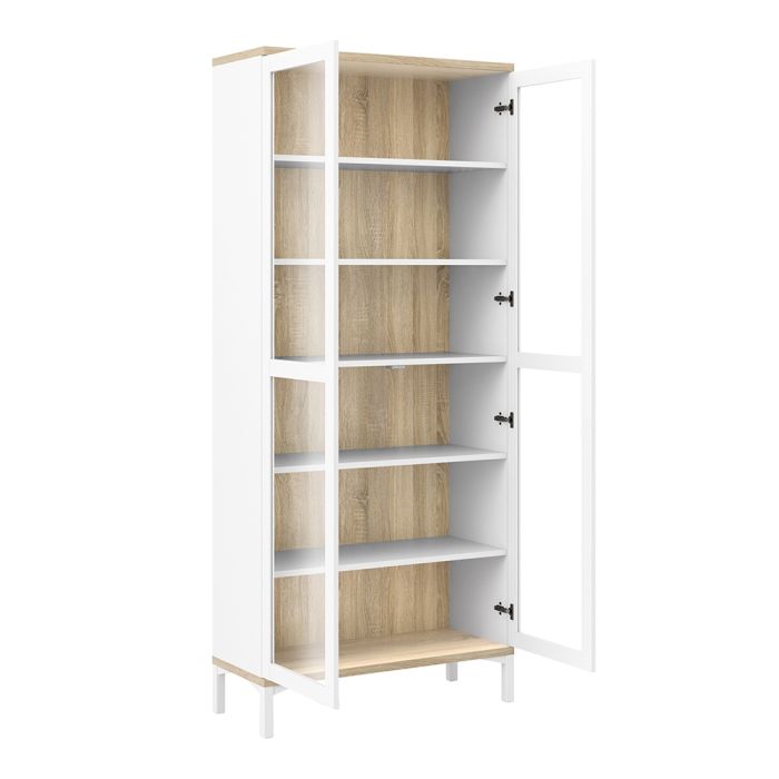 Roomers 2 Door Display Cabinet Elevate Your Space with the Timeless Roomers 2 Door Display Cabinet Description The Roomers 2 Door Display Cabinet effortlessly combines classic elegance with a modern twist, making it the perfect addition to any room. Craft