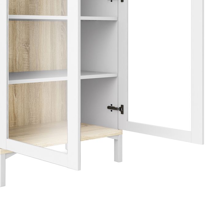 Roomers 2 Door Display Cabinet Elevate Your Space with the Timeless Roomers 2 Door Display Cabinet Description The Roomers 2 Door Display Cabinet effortlessly combines classic elegance with a modern twist, making it the perfect addition to any room. Craft