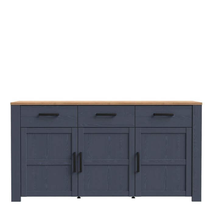 Bohol 3 Door 3 Drawer Sideboard | Discover the Rustic Elegance of the Bohol 3 Door 3 Drawer Sideboard Description Embrace the timeless charm and rustic style of the Bohol 3 Door 3 Drawer Sideboard. This exquisite piece is designed with simplicity and natu