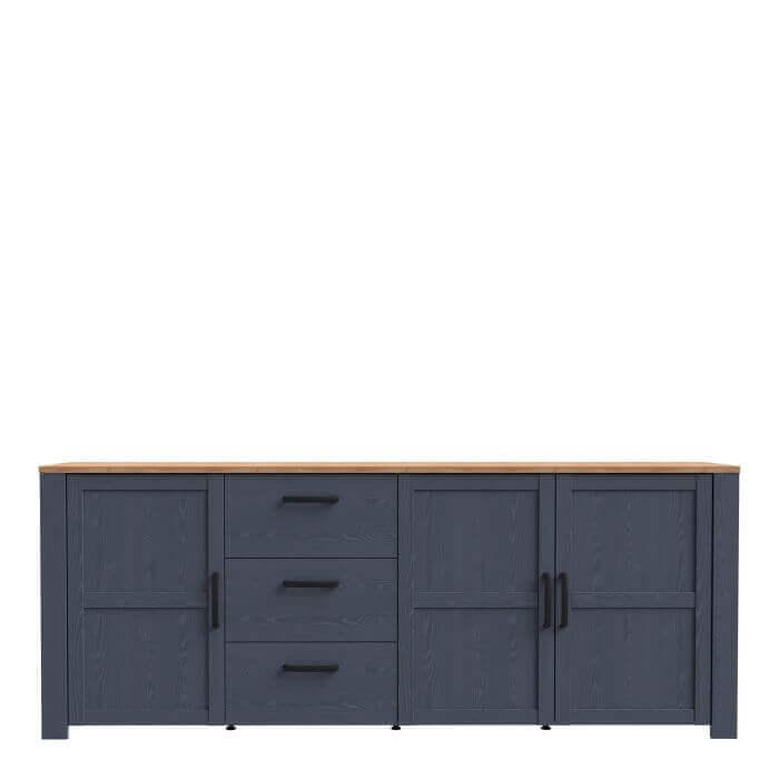 Bohol Large 3 Door 3 Drawer Sideboard | Discover Timeless Elegance with the Bohol Large 3 Door 3 Drawer Sideboard Description The Bohol Large 3 Door 3 Drawer Sideboard brings a touch of rustic charm and natural elegance to your living space. With its simp