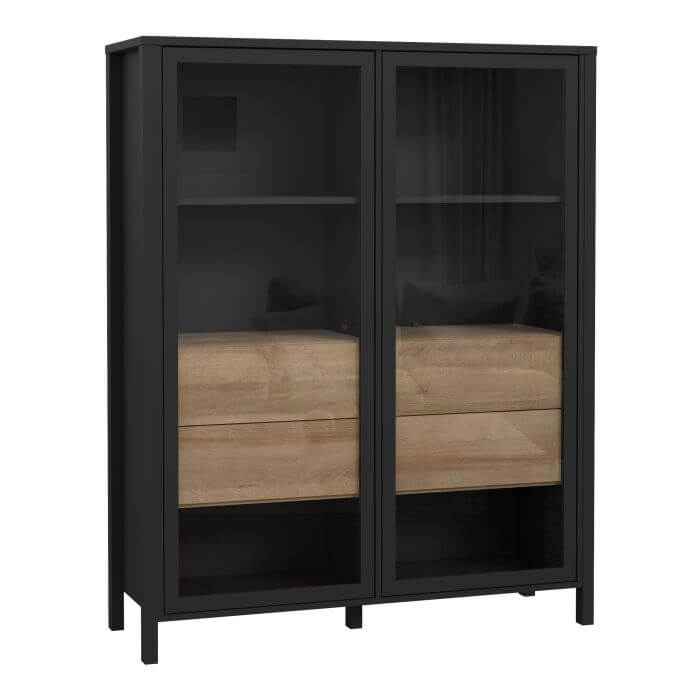 High Rock Wide Display Cabinet