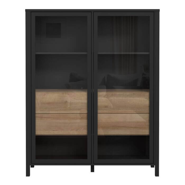 High Rock Wide Display Cabinet