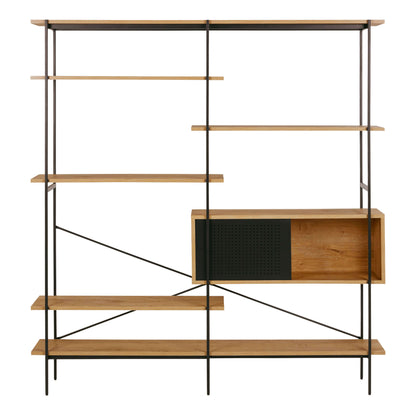 Angus Black Shelf Wall Unit Large | Elevate Your Space with the Angus Black Shelf Wall Unit Large Description Introducing the Angus Black Shelf Wall Unit Large, a modern and asymmetrical masterpiece designed to showcase your items with unparalleled flair.