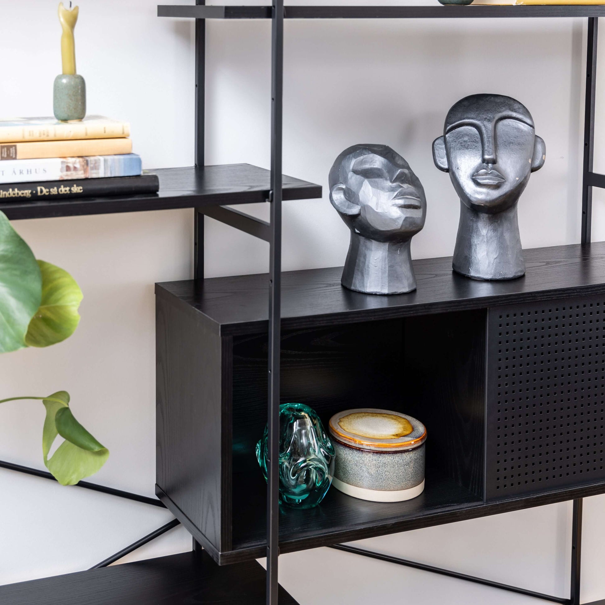 Angus Black Shelf Wall Unit Large | Elevate Your Space with the Angus Black Shelf Wall Unit Large Description Introducing the Angus Black Shelf Wall Unit Large, a modern and asymmetrical masterpiece designed to showcase your items with unparalleled flair.