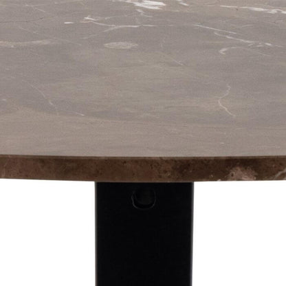 Heaven Brown Marble Top Dining Table